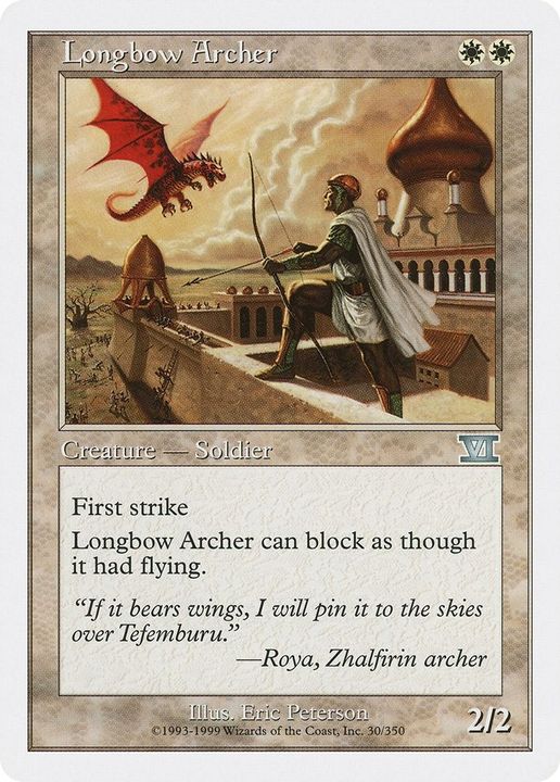 Longbow Archer in the group Magic the Gathering / Sets / Classic Sixth Edition at Proxyprinters.com (17521)