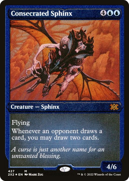 Consecrated Sphinx in the group Magic the Gathering / Sets / Double Masters 2022 at Proxyprinters.com (17527)