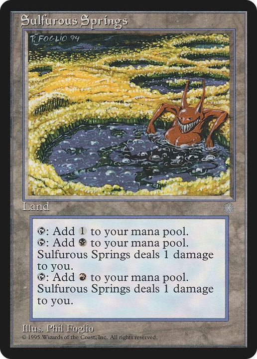 Sulfurous Springs in the group Magic the Gathering / Types / Colors / Colorless at Proxyprinters.com (17528)