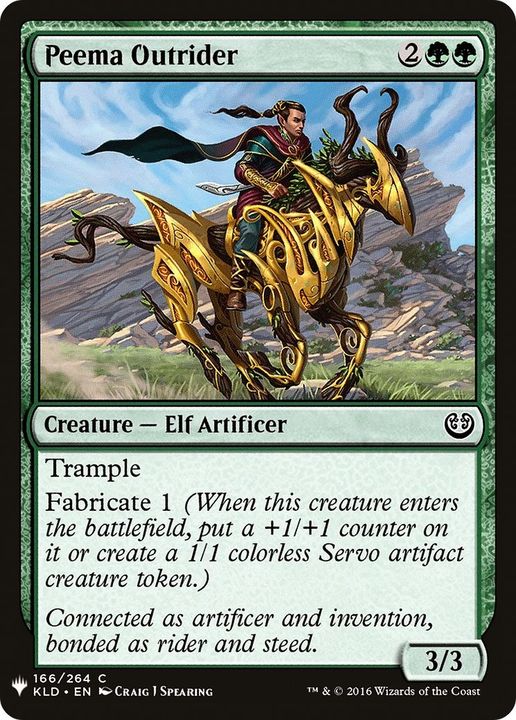 Peema Outrider in the group Magic the Gathering / Sets / The List at Proxyprinters.com (1753)