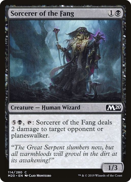 Sorcerer of the Fang in the group Advanced search at Proxyprinters.com (17549)