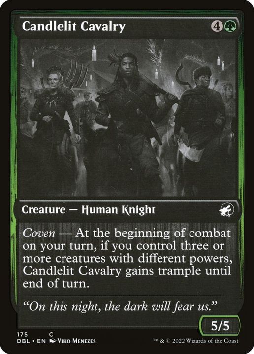 Candlelit Cavalry in the group Magic the Gathering / Types / Creatures / Human at Proxyprinters.com (17550)