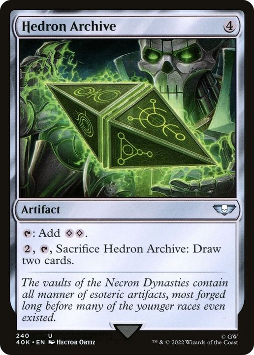 Hedron Archive in the group Magic the Gathering / Types / Artifacts / Artifact at Proxyprinters.com (17551)