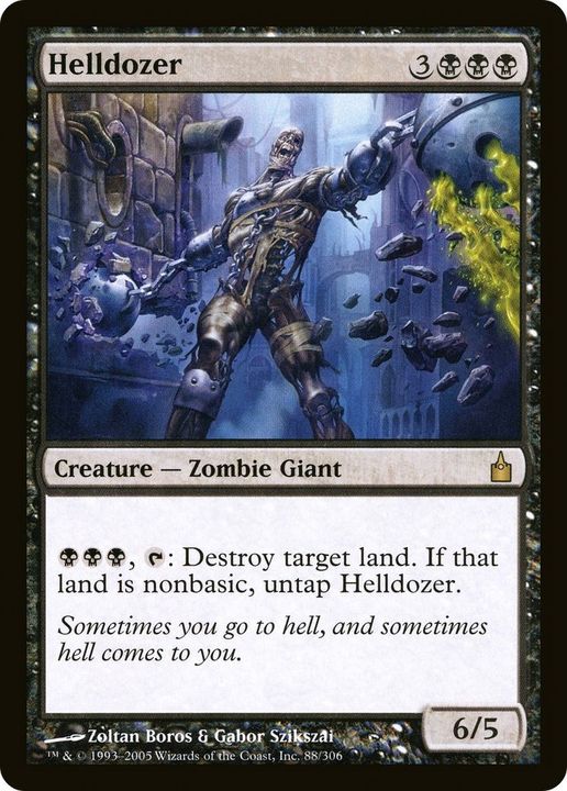 Helldozer in the group Magic the Gathering / Types / Creatures / Zombie at Proxyprinters.com (17568)