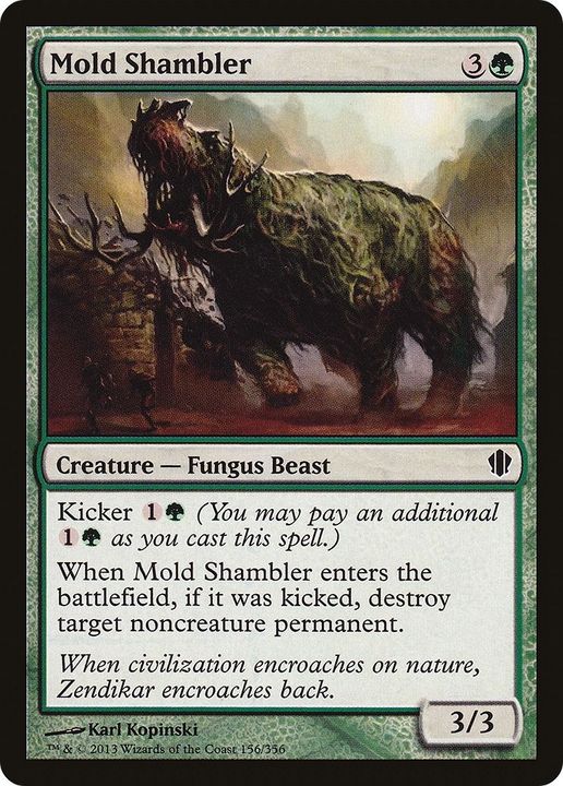 Mold Shambler in the group Magic the Gathering / Types / Colors / Green at Proxyprinters.com (17584)