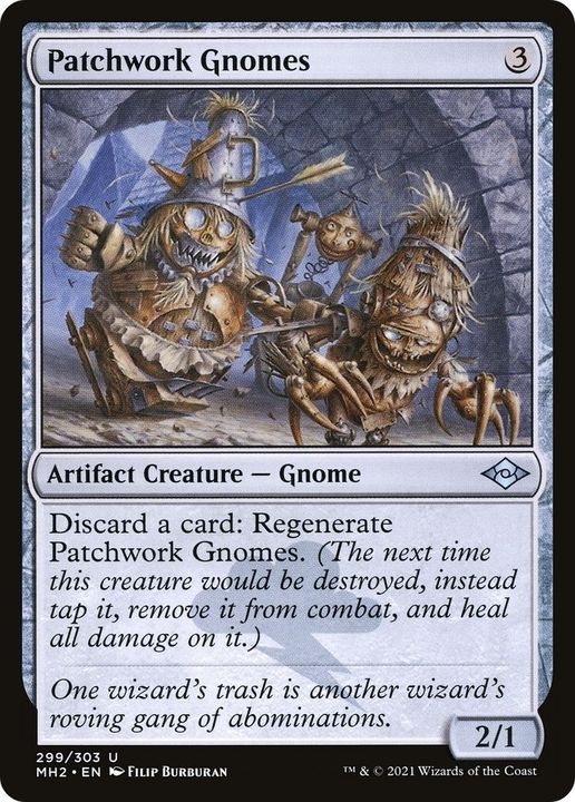 Patchwork Gnomes in the group Magic the Gathering / Sets / Modern Horizons 2 Minigames at Proxyprinters.com (17591)