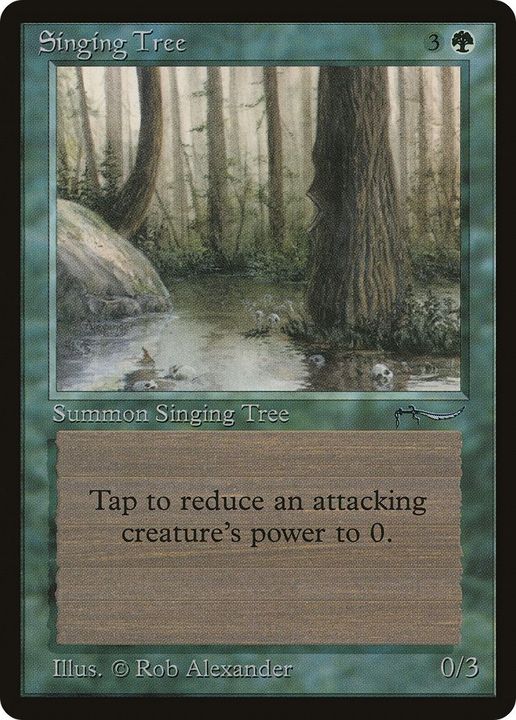 Singing Tree in the group Magic the Gathering / Types / Colors / Green at Proxyprinters.com (17595)