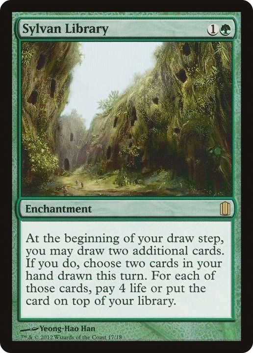 Sylvan Library in the group Magic the Gathering / Types / Enchantment / Enchantment at Proxyprinters.com (17596)