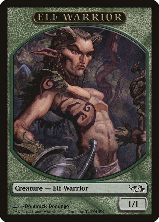 Elf Warrior in the group Magic the Gathering / Sets / Duel Decks: Elves vs. Goblins Tokens at Proxyprinters.com (1760)