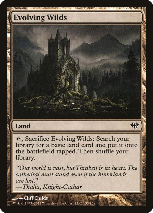 Evolving Wilds in the group Magic the Gathering / Types / Colors / Colorless at Proxyprinters.com (17602)