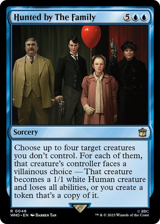 Hunted by The Family in the group Magic the Gathering / Types / Colors / Blue at Proxyprinters.com (1761)