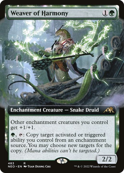 Weaver of Harmony in the group Magic the Gathering / Types / Colors / Green at Proxyprinters.com (17610)