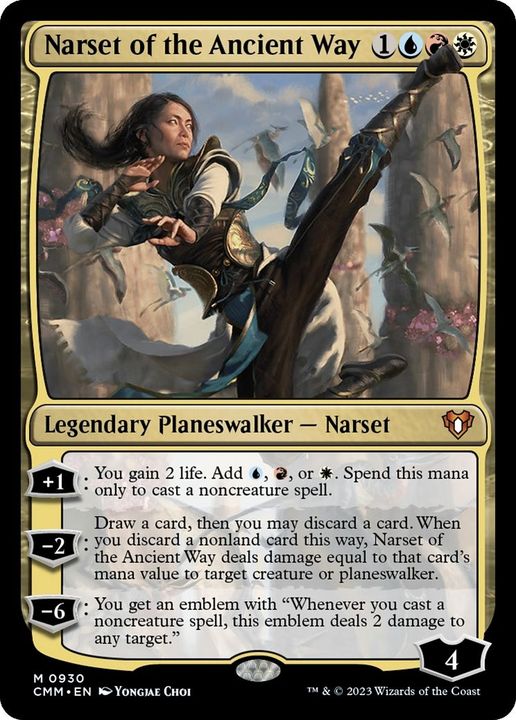 Narset of the Ancient Way in the group Magic the Gathering / Sets / Commander Masters at Proxyprinters.com (17615)