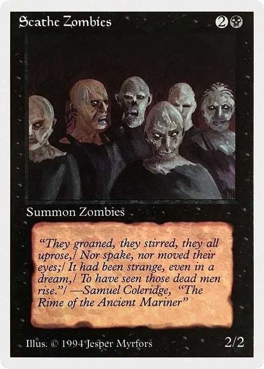 Scathe Zombies in the group Magic the Gathering / Types / Creatures / Zombie at Proxyprinters.com (17618)