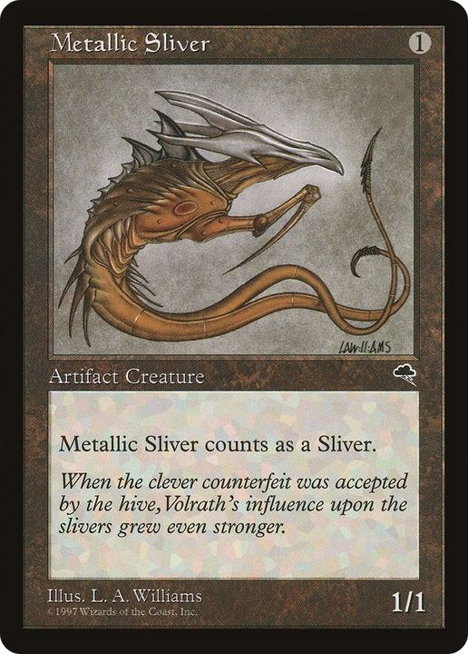 Metallic Sliver in the group Magic the Gathering / Sets / Tempest at Proxyprinters.com (17622)