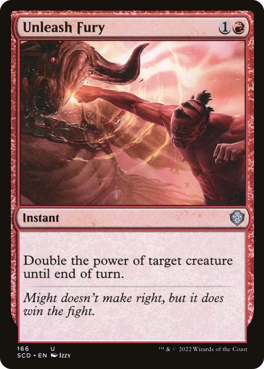 Unleash Fury in the group Magic the Gathering / Types / Colors / Red at Proxyprinters.com (1763)