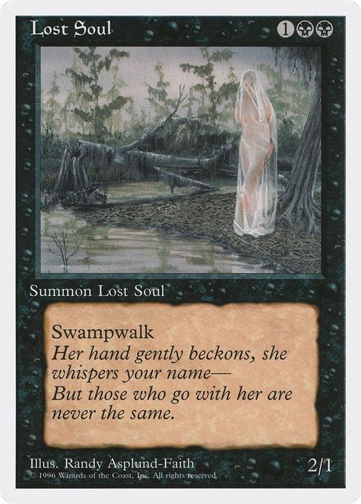 Lost Soul in the group Magic the Gathering / Types / Colors / Black at Proxyprinters.com (17661)