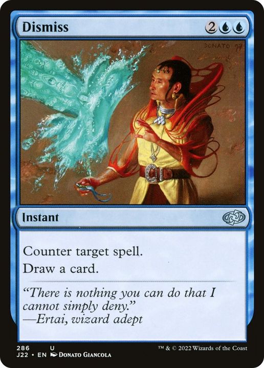 Dismiss in the group Magic the Gathering / Types / Colors / Blue at Proxyprinters.com (17662)