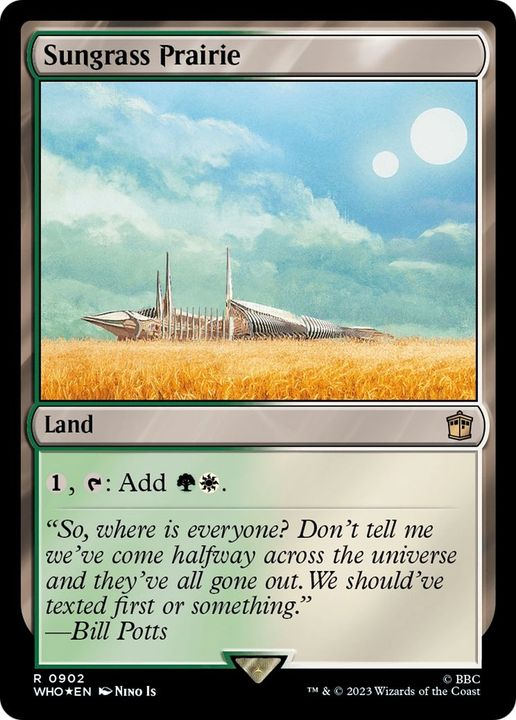 Sungrass Prairie in the group Magic the Gathering / Sets / Doctor Who at Proxyprinters.com (17666)