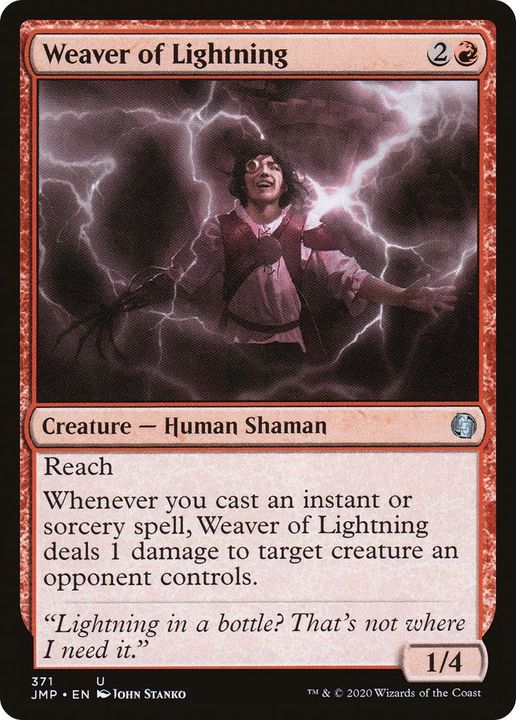 Weaver of Lightning in the group Magic the Gathering / Types / Creatures / Human at Proxyprinters.com (17668)