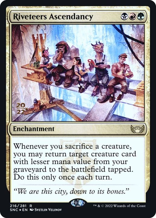 Riveteers Ascendancy in the group Magic the Gathering / Sets / Streets of New Capenna Promos at Proxyprinters.com (17685)