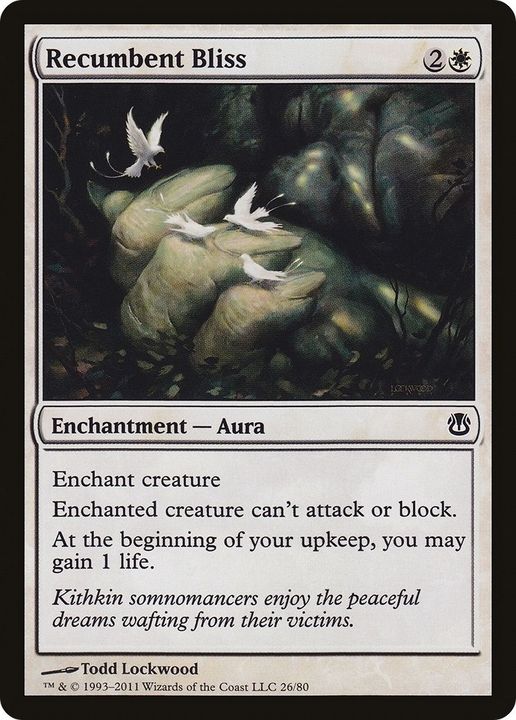 Recumbent Bliss in the group Magic the Gathering / Types / Colors / White at Proxyprinters.com (17689)