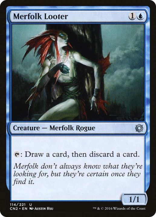 Merfolk Looter in the group Magic the Gathering / Sets / Conspiracy: Take the Crown at Proxyprinters.com (17694)