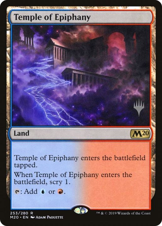 Temple of Epiphany in the group Magic the Gathering / Sets / Core Set 2020 Promos at Proxyprinters.com (17717)