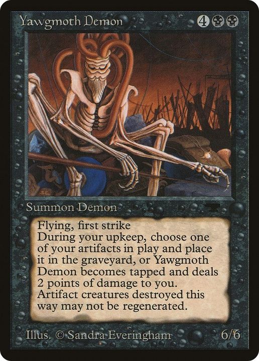 Yawgmoth Demon in the group Magic the Gathering / Types / Colors / Black at Proxyprinters.com (1772)