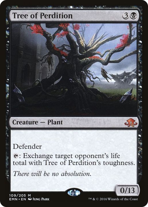 Tree of Perdition in the group Magic the Gathering / Types / Colors / Black at Proxyprinters.com (17728)