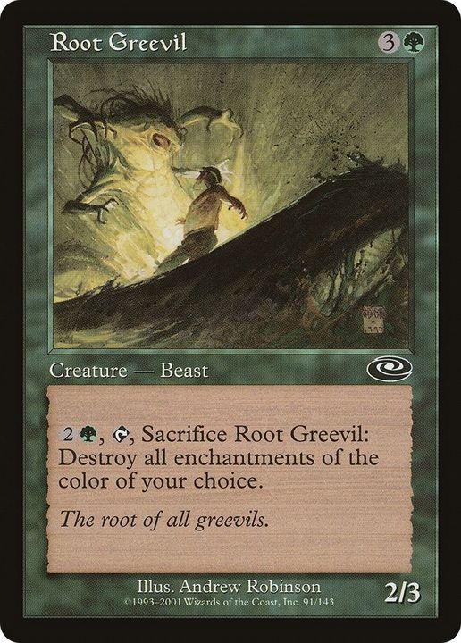 Root Greevil in the group Magic the Gathering / Types / Colors / Green at Proxyprinters.com (17748)