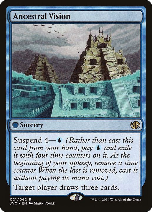 Ancestral Vision in the group Magic the Gathering / Types / Colors / Blue at Proxyprinters.com (17760)