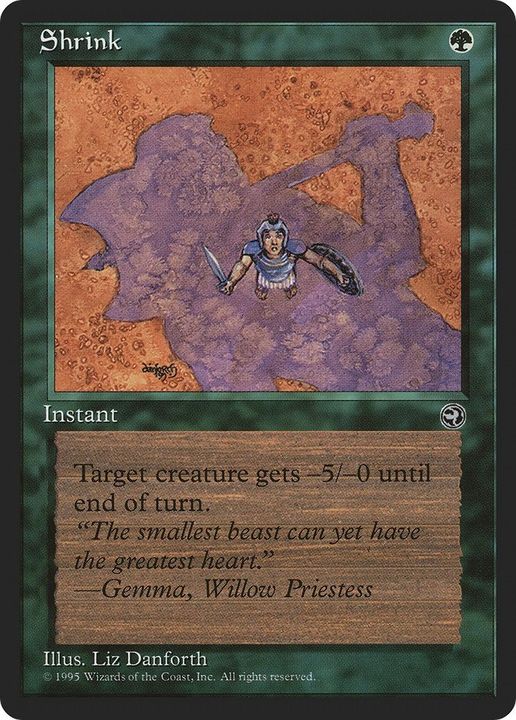 Shrink in the group Magic the Gathering / Types / Colors / Green at Proxyprinters.com (17761)