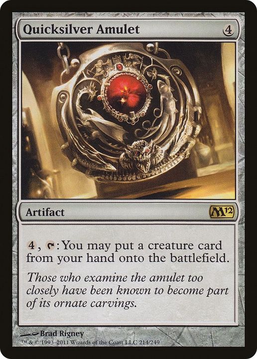 Quicksilver Amulet in the group Magic the Gathering / Types / Artifacts / Artifact at Proxyprinters.com (1777)