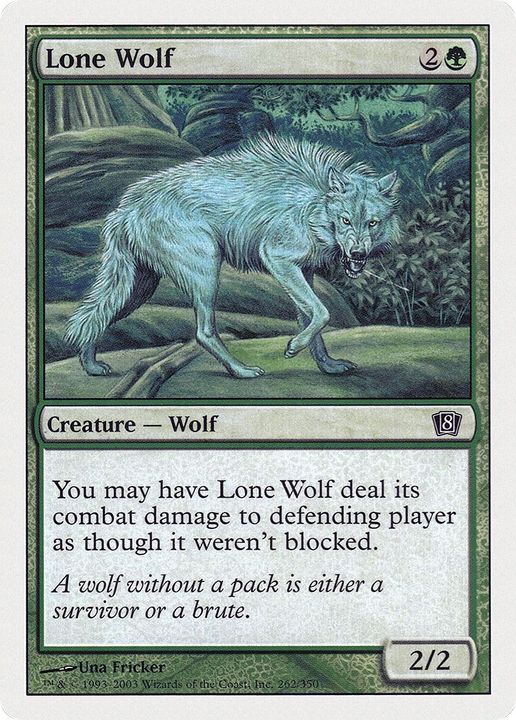 Lone Wolf in the group Magic the Gathering / Sets / Eighth Edition at Proxyprinters.com (17811)