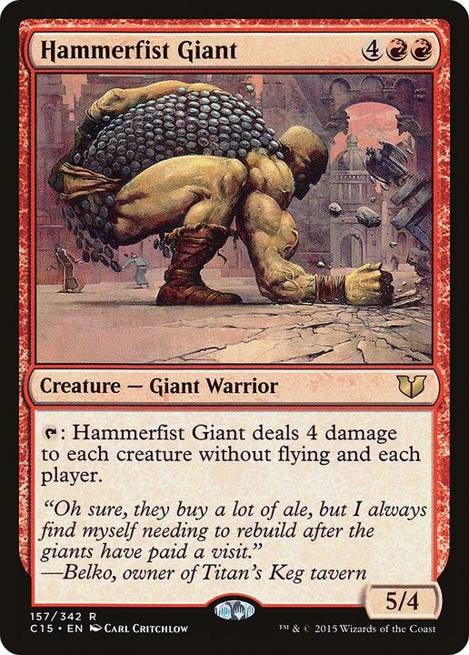 Hammerfist Giant in the group Magic the Gathering / Sets / Commander 2015 at Proxyprinters.com (17820)