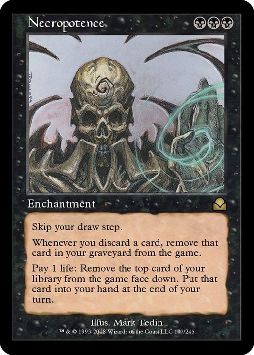 Necropotence in the group Magic the Gathering / Sets / Mercadian Masques at Proxyprinters.com (17823)