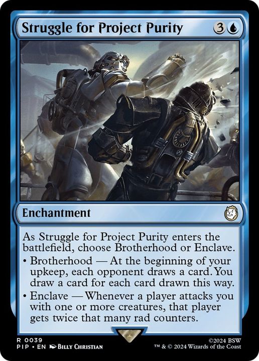 Struggle for Project Purity in the group Magic the Gathering / Types / Enchantment / Enchantment at Proxyprinters.com (1783)