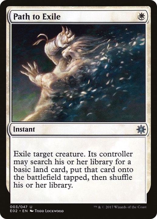 Path to Exile in the group Magic the Gathering / Types / Colors / White at Proxyprinters.com (17843)