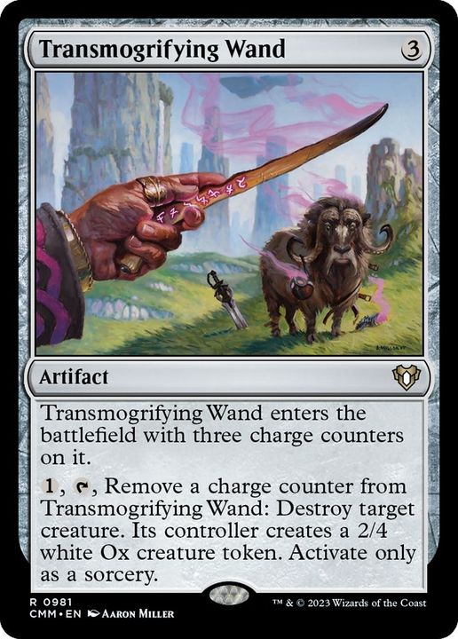 Transmogrifying Wand in the group Magic the Gathering / Types / Artifacts / Artifact at Proxyprinters.com (17851)