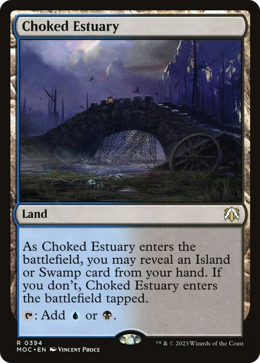 Choked Estuary in the group Magic the Gathering / Sets / March of the Machine Substitute Cards at Proxyprinters.com (17854)