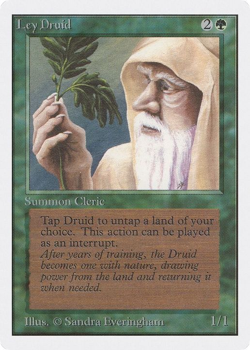 Ley Druid in the group Magic the Gathering / Types / Creatures / Human at Proxyprinters.com (17864)