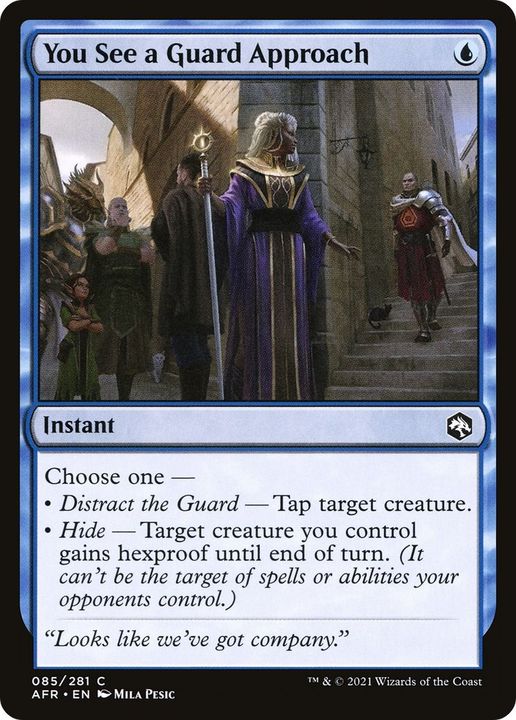 You See a Guard Approach in the group Magic the Gathering / Types / Colors / Blue at Proxyprinters.com (17867)