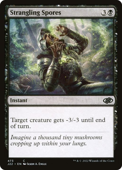 Strangling Spores in the group Magic the Gathering / Types / Colors / Black at Proxyprinters.com (17869)