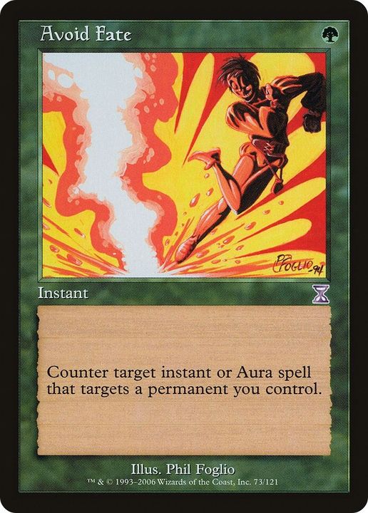 Avoid Fate in the group Magic the Gathering / Types / Colors / Green at Proxyprinters.com (1788)