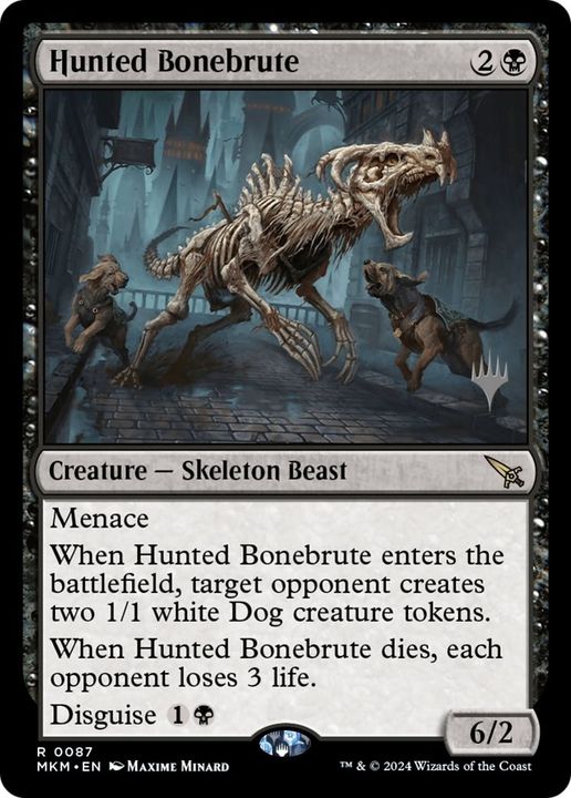 Hunted Bonebrute in the group Magic the Gathering / Sets / Murders at Karlov Manor Promos at Proxyprinters.com (17888)