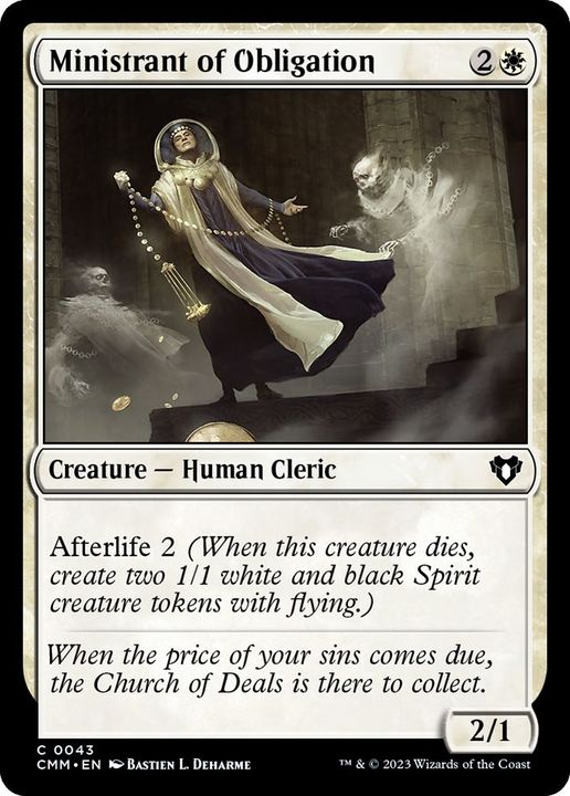 Ministrant of Obligation in the group Magic the Gathering / Sets / Commander Masters at Proxyprinters.com (17899)