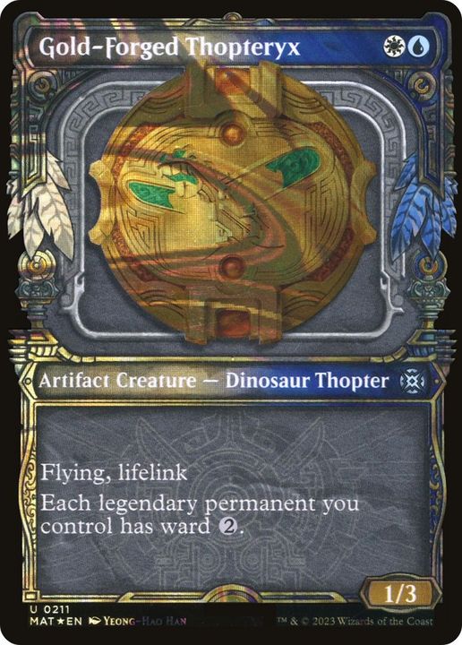 Gold-Forged Thopteryx in the group Singles at Proxyprinters.com (17908)