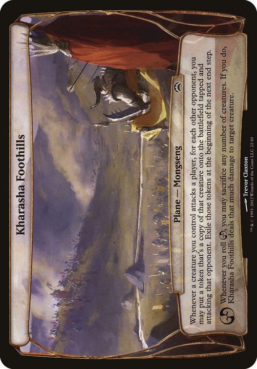 Kharasha Foothills in the group Magic the Gathering / Types / Colors / Colorless at Proxyprinters.com (17920)