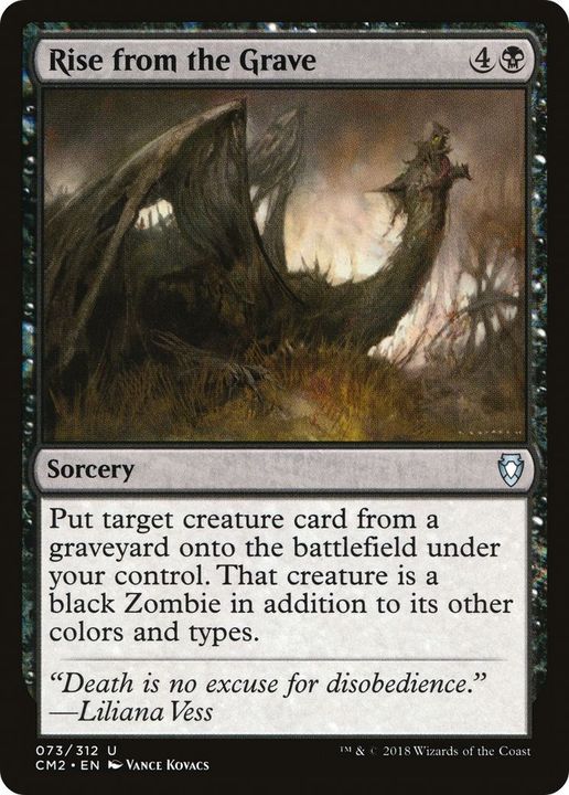 Rise from the Grave in the group Magic the Gathering / Types / Colors / Black at Proxyprinters.com (17923)